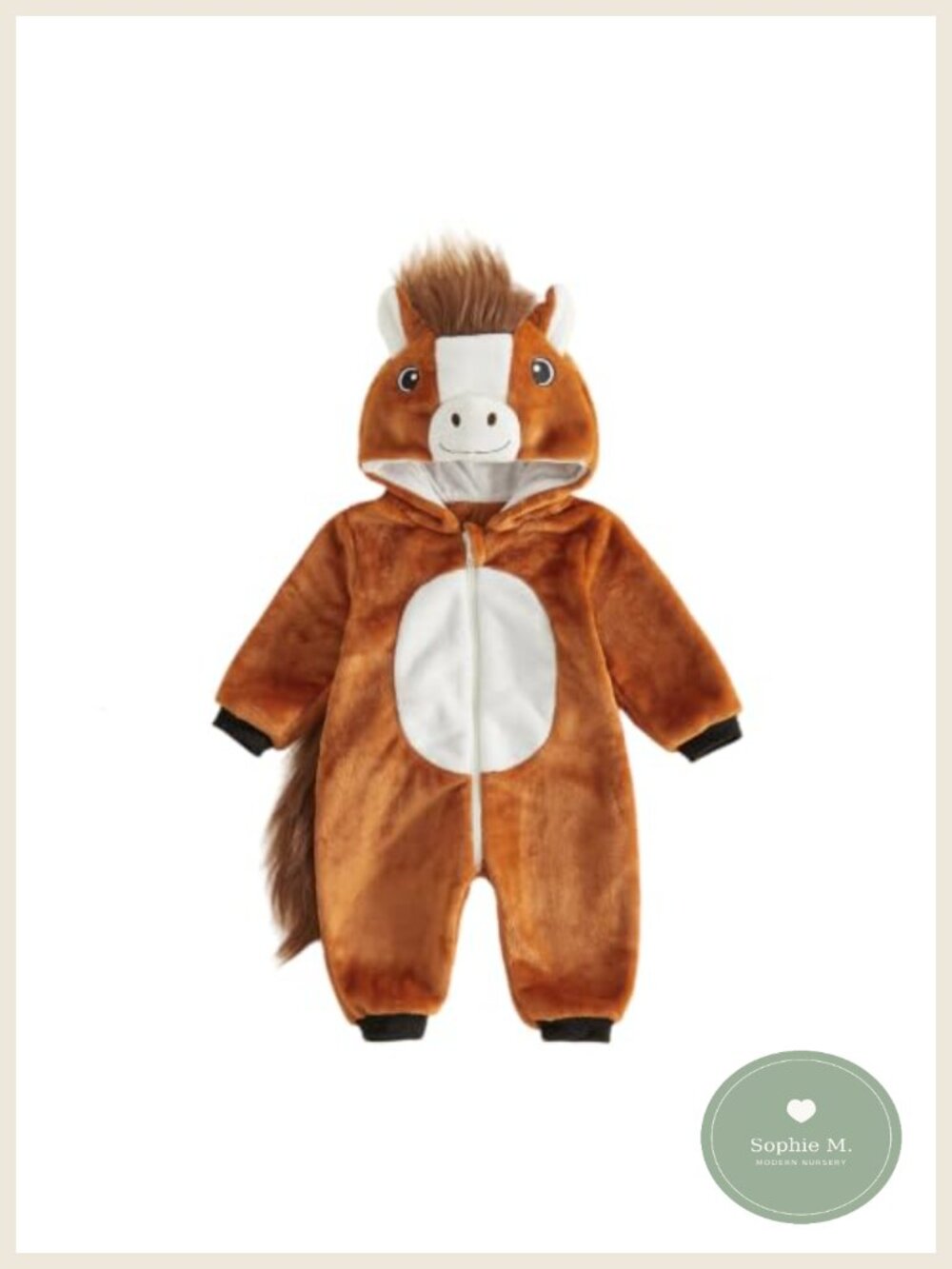 Toddler Baby Horse Costume, Cute Halloween Animal Outfit, 12-18 Months,